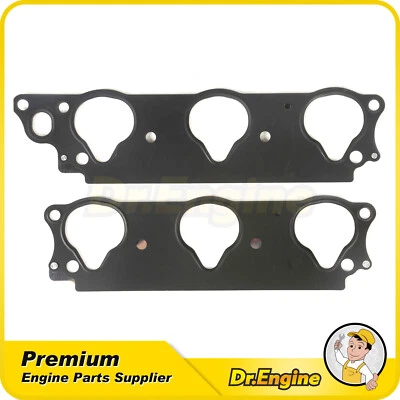 Junta colector de admisión apta 03-10 Acura Honda Saturn 3.0L 3.2L 3.5L J30A4 J30A5 Foto 1 de 2