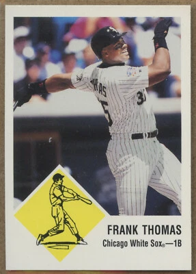 1998 Fleer Vintage 63 #12 Frank Thomas Chicago White Sox Hall-of-Fame - Image 1 of 2