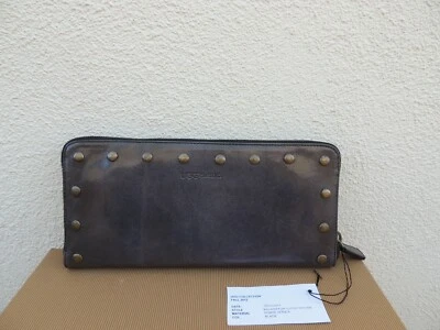 BOLSO CLUTCH UGG NEGRO COLECCIÓN ITALIANA BALADEER TACHONADO CREMALLERA ~NUEVO Foto 1 de 4