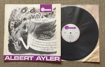 ALBERT AYLER SPIRITS LP 1966 UK TRANSATLANTIC TRA 130 A/B MONO EX VINYL SUPERB - Image 1 of 4