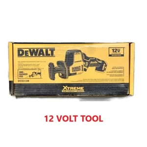 SOLO HERRAMIENTA DE SIERRA RECÍPROCA INALÁMBRICA SIN ESCOBILLAS DEWALT 12 VOLTIOS DCS312B 12V MAX - Imagen 1 de 4