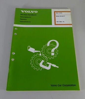 Manual de taller Volvo 740 / 760 / 780 Motor B 234 F desde modelo 1985 Foto 1 de 2