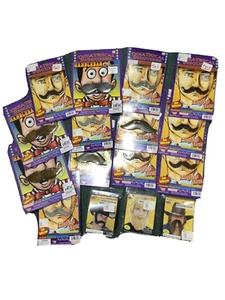 Mustache Assortment Self Adhesive Lot Of 16 - Picture 1 of 4