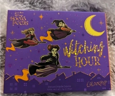 NEW Colourpop Hocus Pocus The Witching Hour Eyeshadow Palette glitter & matte - Image 1 of 4