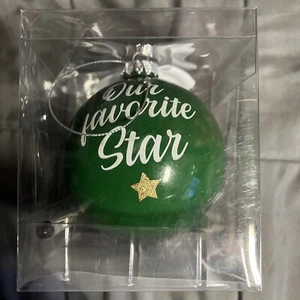 Our Favorite Star Soccer Christmas Ornament - Picture 1 of 4