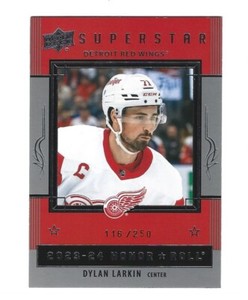 2023-24 U.D. DYLAN LARKIN HONOR ROLL SUPERSTAR SILVER RAINBOW #116/250