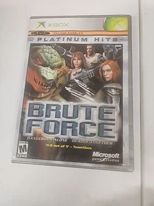 Brute Force Microsoft Xbox 2003 Game Complete & Tested  - Picture 1 of 3