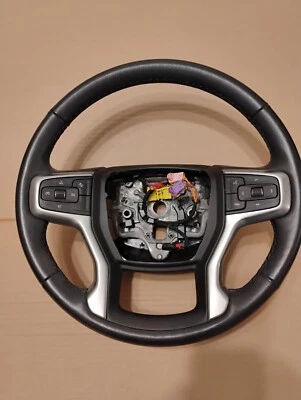 2019-2023 CHEVROLET/GMC SILVERADO TAHOE YUKON SIERRA STEERING WHEEL OEM 86813336 - Image 1 of 4