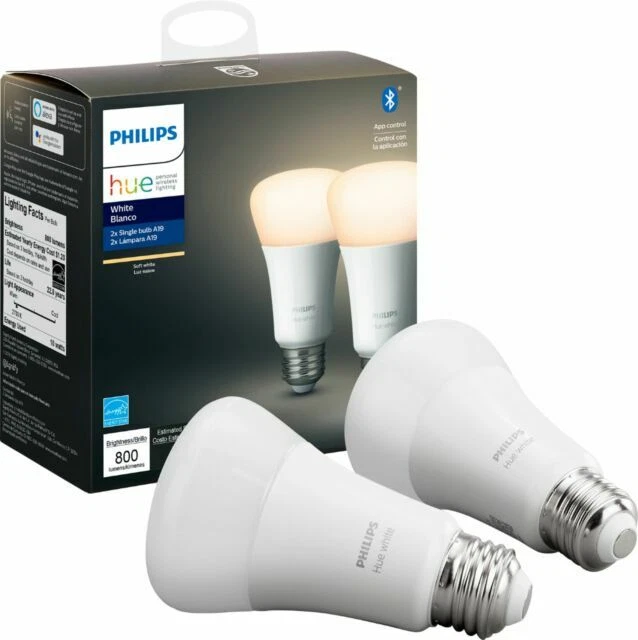 Philips Hue White A19 Smart LED Bulb - 476951