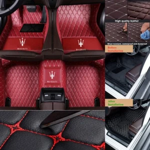 For Maserati Levante Grecale Car Floor Mats Waterproof Auto Liner Carpets Pads - Bild 1 von 28