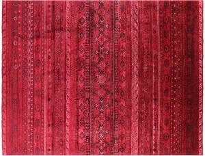 8' 10" X 11' 5" Khorjin Super Kazak Hand-Knotted Wool Rug - Q14280 - Picture 1 of 11