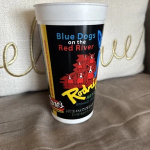 Tazza Canne Alzamento Cani Blu George Rodrigue Edizione Limitata - NUOVO - Foto 1 di 5