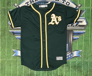 Majestic MLB Oakland A's Trikot Gr. XL Baseball Yoenis Cespedes Kinder 169 - Bild 1 von 5