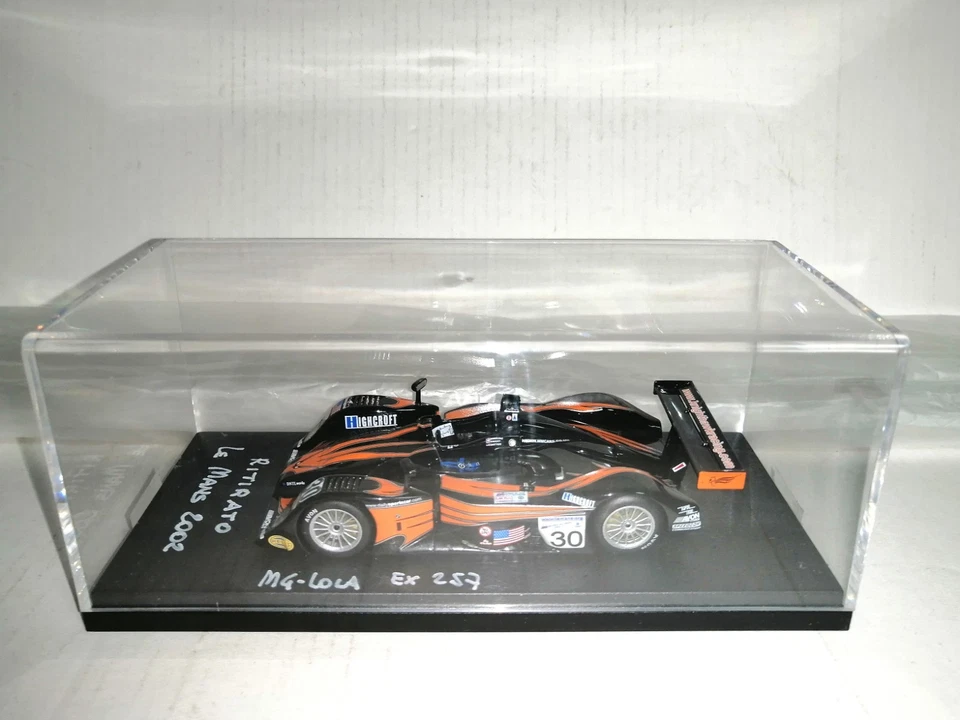 MG-LOLA EX 257 #30 DAYTON-KNIGHT-HAWKINS LE MANS 2002 SPARK MODEL SCMG07 1/43 - Immagine 1 di 2