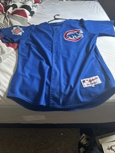 Kerry Wood Blue Cubs Jersey Size 52 - Picture 1 of 3