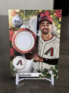 2025 Topps Holiday Jordan Lawlar #PR-JL Ornament Relic Arizona Diamondbacks - Bild 1 von 14