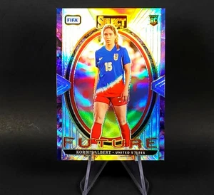 Korbin Albert RC 2024-25 Panini Select FIFA Soccer Rookie Refractor USA USWNT - Picture 1 of 7