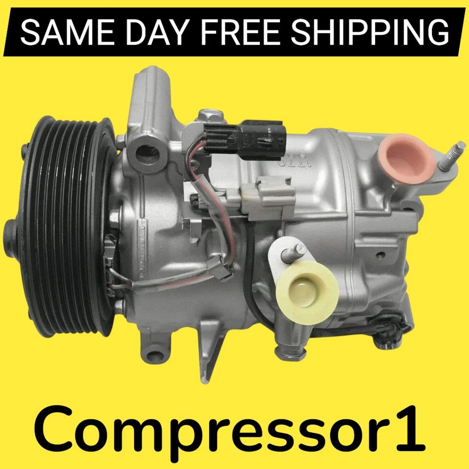 Compresor de aire acondicionado compatible con Infiniti Q50 2014 2015 2016 2017 3,0 L 3,7 L Foto 1 de 3