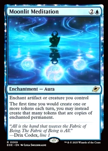 MTG Moonlit Meditation 69 Rare Foil Edge of Eternities - Picture 1 of 1
