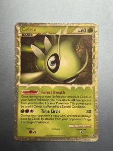 Celebi 92/102 Holo HGSS Triumphant Prime Pokemon TCG - Picture 1 of 3