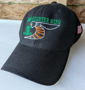 180th Fighter Wing OHIO Air Guard Flexfit Baseball Hat Cap S-M 180FW Toledo OH - Bild 1 von 4