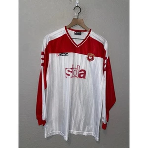 Lotto Italian Sport Ancona Calcio Long Sleeve Jersey Soccer Futbol Top XL - Picture 1 of 11