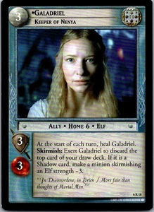 LOTR TCG Ents of Fangorn EoF Galadriel, Keeper of Nenya 6R18 - Picture 1 of 1
