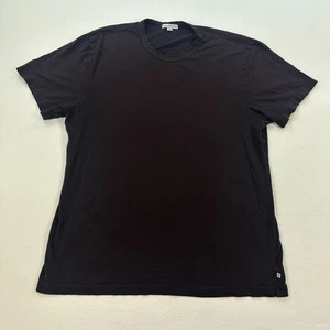 James Perse T Shirt men 4 red short sleeve V neck standard comfort designer usa - Picture 1 of 13