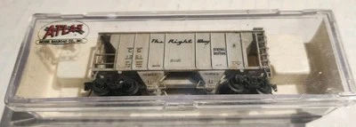 Atlas N Scale 2 Bay Hopper Central Of Georgia #1001 - Image 1 of 4