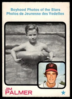 1973 O-Pee-Chee Jim Palmer Baltimore Orioles #341 - Image 1 of 2