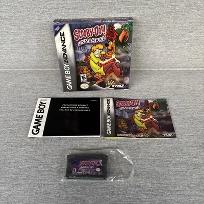 Scooby Doo Unmasked (Nintendo Game Boy Advance, 2005) CIB Tested - Image 1 of 4