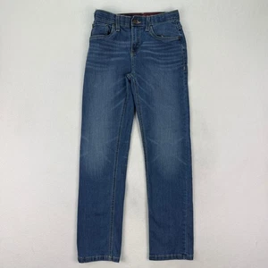 Levis 514 Straight Fit Jeans Adjustable Waist Boys Size 14 Reg - Picture 1 of 8
