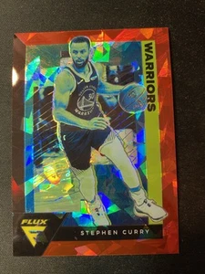 Stephen Curry 2020 Panini Flux Red Cracked Ice #55 - Picture 1 of 2