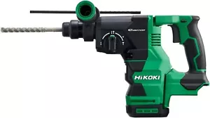 HIKOKI 36V SDS PLUS SHANK CORDLESS HAMMER DRILL BODY ONLY DH3628DA(NN) - Picture 1 of 2