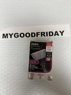 Halco 81077 - MR16FL10/830/LED MR16 Flood LED Light Bulb - Image 1 of 4
