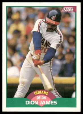 1989 Score Rookie & Traded #51T Dion James 42443 - Image 1 of 2