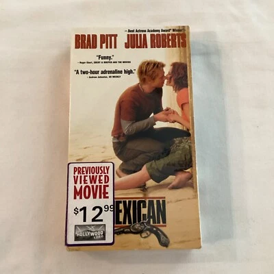 The Mexican (VHS, 2001) RARE SEALED Julia Roberts Brad Pitt - Image 1 of 2
