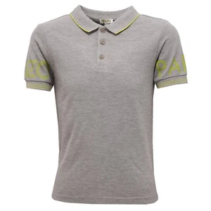 6631K polo bimbo BOY KENZO KIDS cotton grey polo t-shirt - Picture 1 of 4