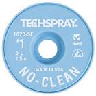 Techspray Entlötlitze No-Clean, 0,9 mm, 1,5 m, weiß 1820-5F (Entloetlitze)