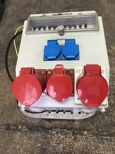 CEE Wall Distribution Unit with Fuses and Sockets ABL SURSUM - Picture 1 of 2