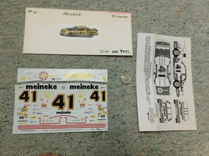 Slixx decals 1/24 1/25 #41 Meineke Joe Nemechek Lumina N133 - Picture 1 of 1