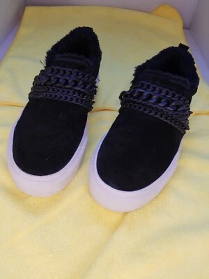 ZAPATILLAS DE PLATAFORMA KENDALL AND KYLIE TYLER NEGRAS GAMUZA CUERO TALLA (7 M) Foto 1 de 4