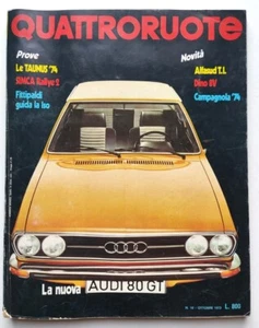Rivista Quattroruote Numeri Vari Anno 1973 Auto Automobili Vintage Ed.Domus - Picture 1 of 9