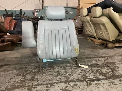 Mercedes Benz 420SEL 1987 W123 gris asiento delantero del conductor almohadilla trasera Foto 1 de 4