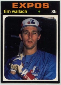 1991 SCD Baseball Card Price Guide '71 Topps #36 Tim Wallach Montreal Expos - Picture 1 of 2