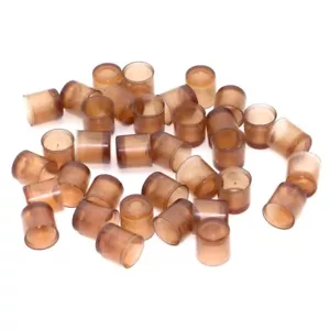 50 BROWN CELL CUPS NICOT QUEEN REARING SYSTEM QUEEN BEE RAISING BREEDING - Picture 1 of 1