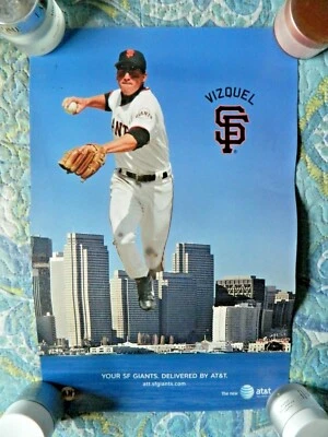 Omar Vizquel San Francisco Giants Poster - Image 1 of 4