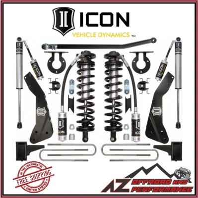 ICON 4-5.5" Lift Coilover System Stage 1 For 2011-2016 Ford F250 F350 Super Duty - Image 1 of 2