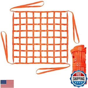 Bekith Cinghie per Rete di Sollevamento di Sicurezza, 3.28'x3.28' Rete di Sollevamento per Cargo, Nylon Piatto S - Foto 1 di 5