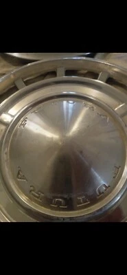 1962-63 FALCON FUTURA  WHEEL COVERS HUB CAPS 13” (PAIR)  - Image 1 of 4